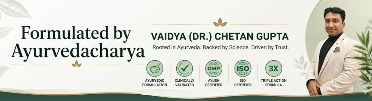 Formulated by Ayurvedic Experts mobile