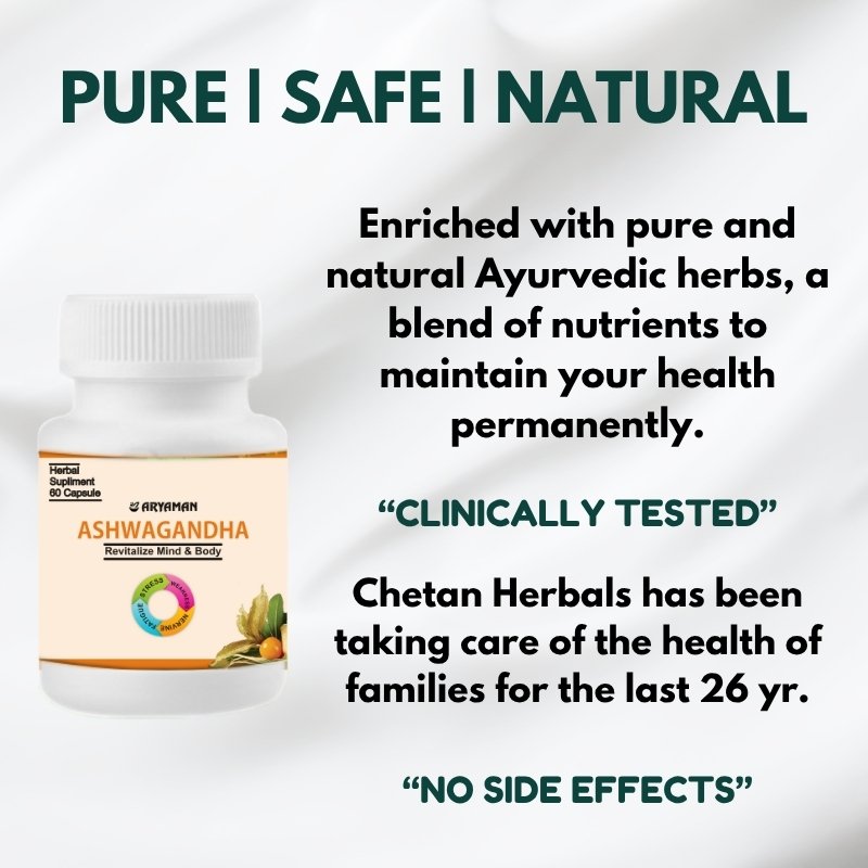 Pure Safe Natural - Ashwagandha Capsule