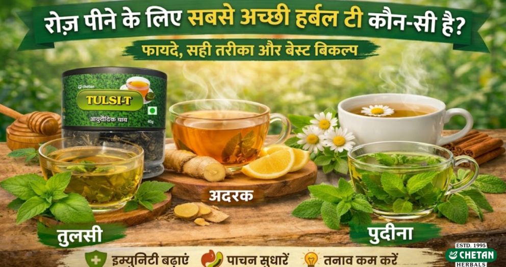 रोज पीने के लिए सबसे अच्छी हर्बल टी कौन-सी है