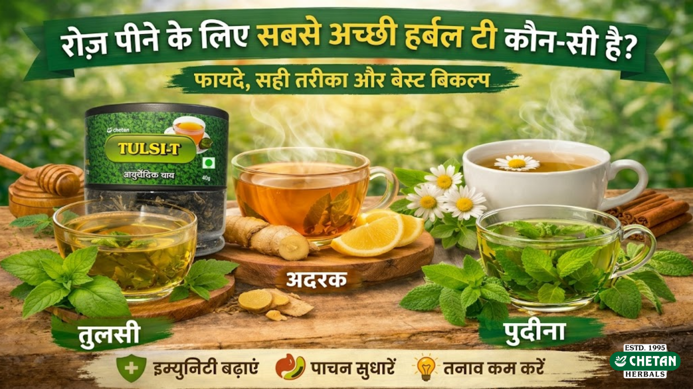 रोज पीने के लिए सबसे अच्छी हर्बल टी कौन-सी है