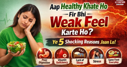healthy khane ke baad bhi weakness