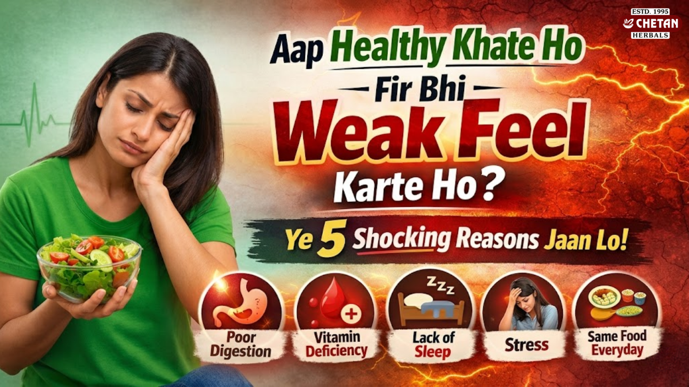 healthy khane ke baad bhi weakness