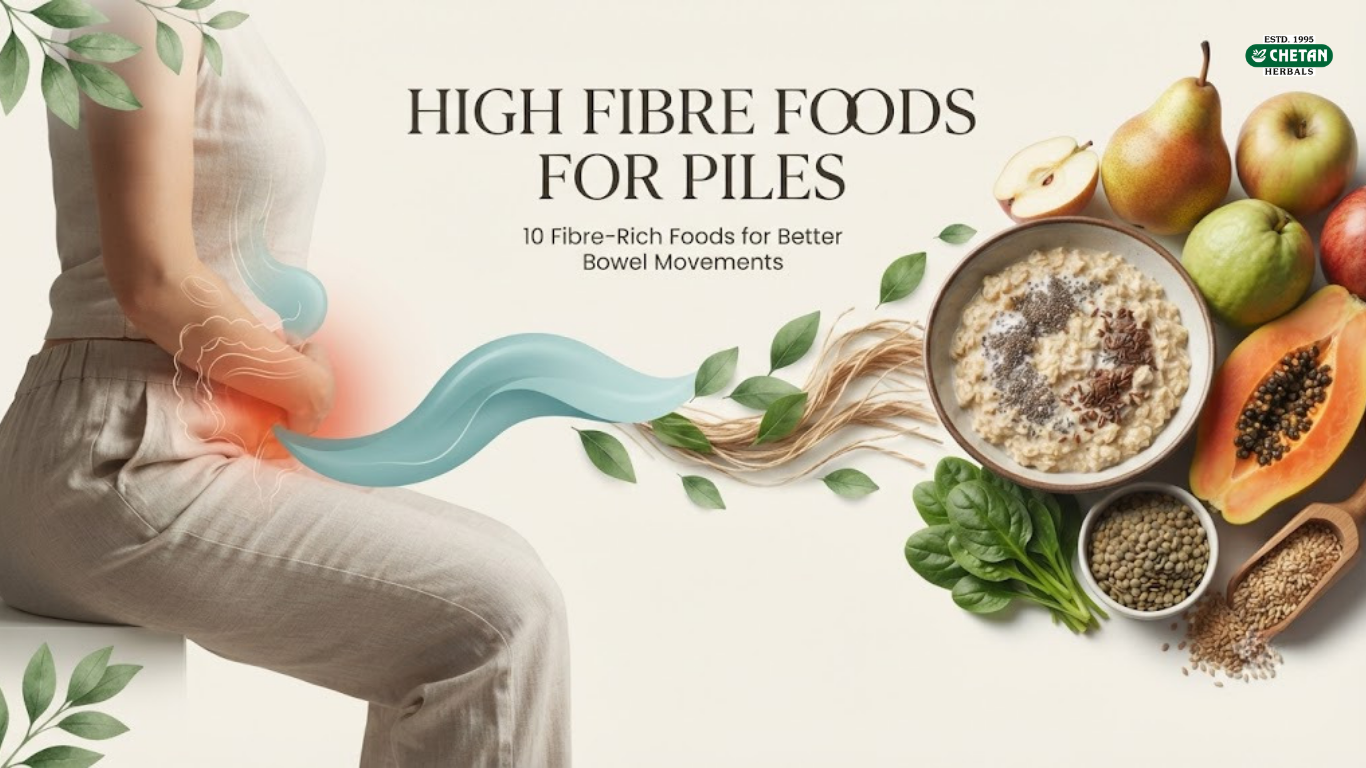 High fibre foods for piles
