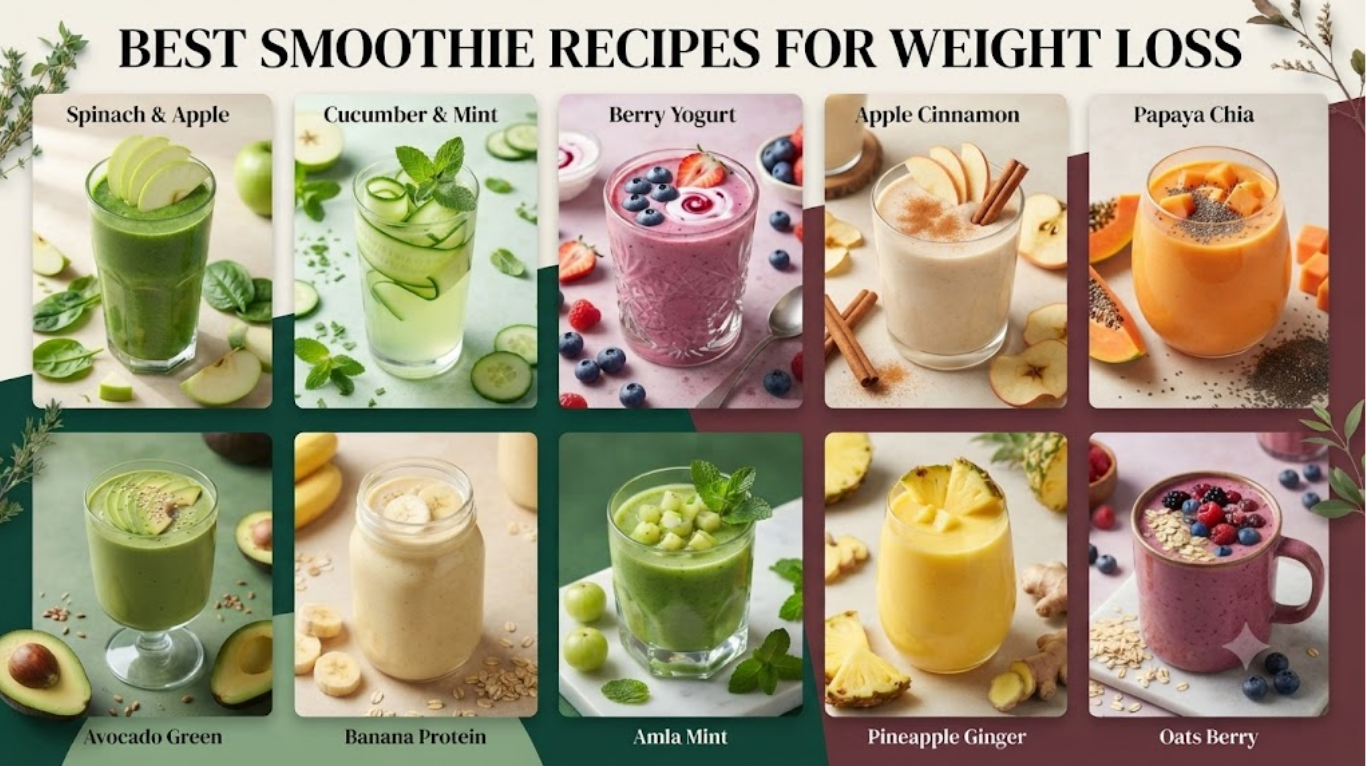 Best Smoothie Recipes for Weight Loss