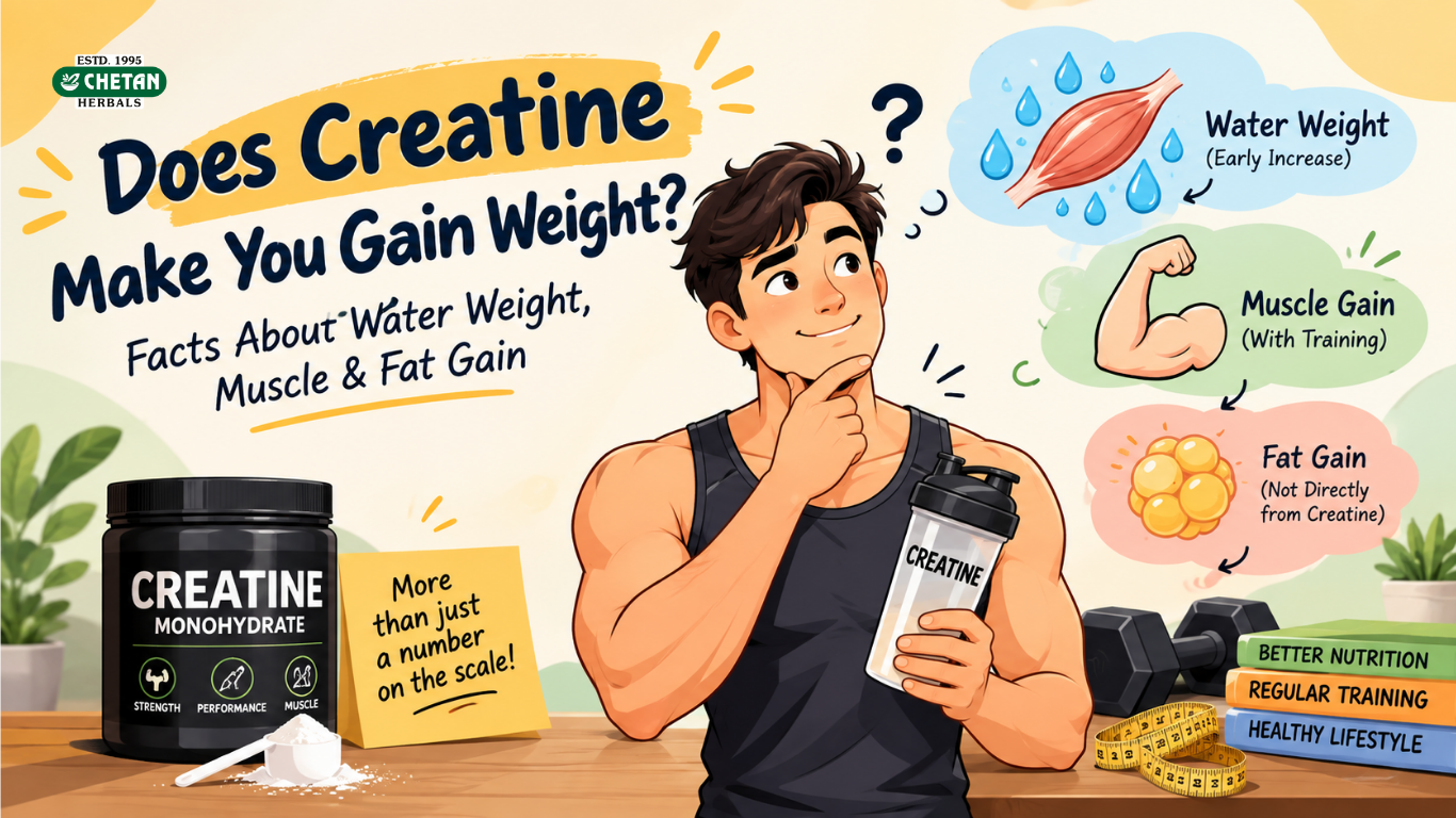 does creatine make you gain weight