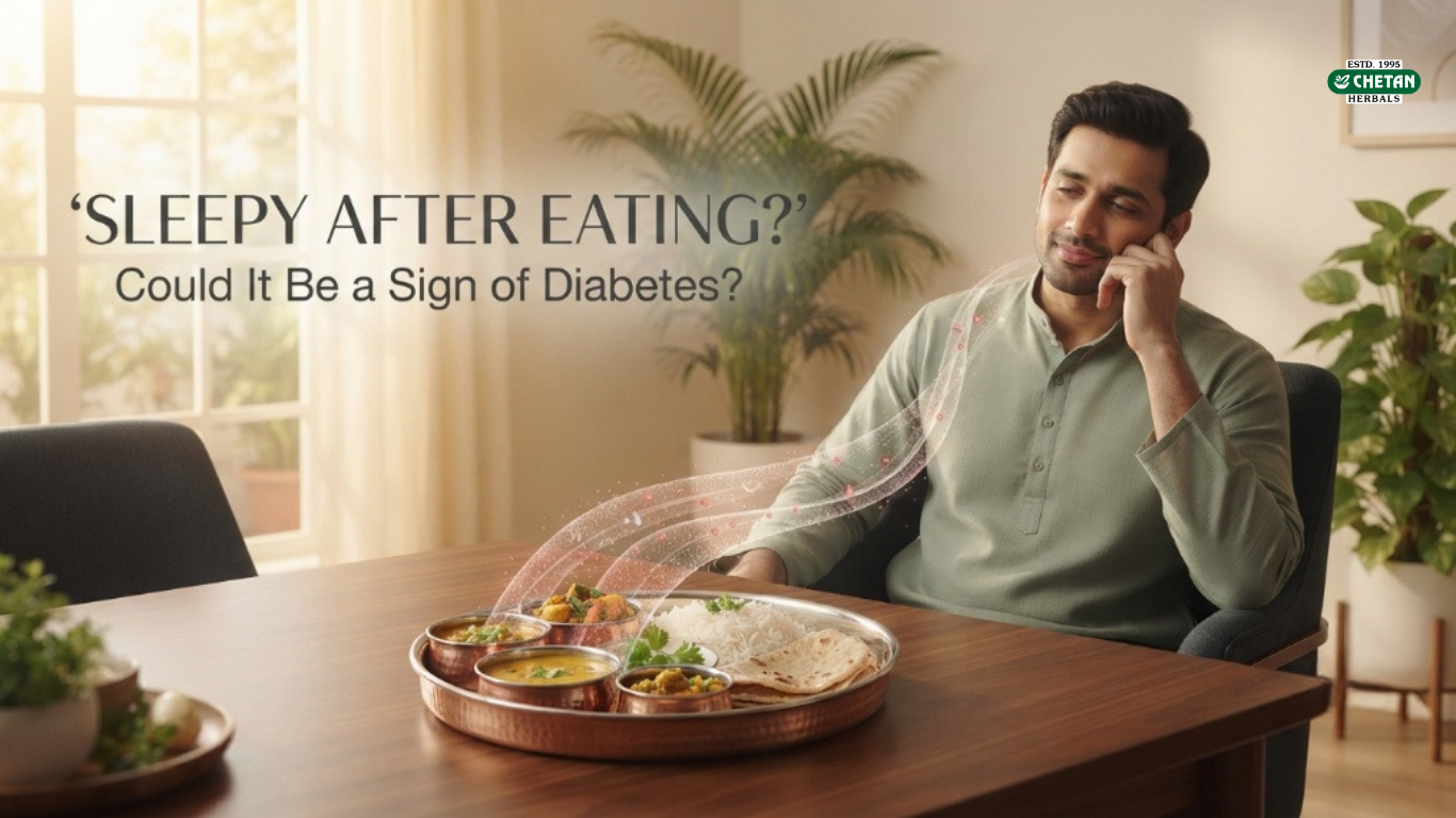 is feeling sleepy after eating a sign of diabetes